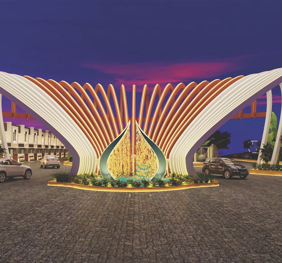 4 BHK villa interior Vanshika Ontario Lucknow